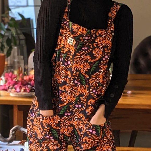 ISO: Lucy and Yak Tiger Dungarees/ Overalls Mixed By Nasrin - Picture 4 of 4